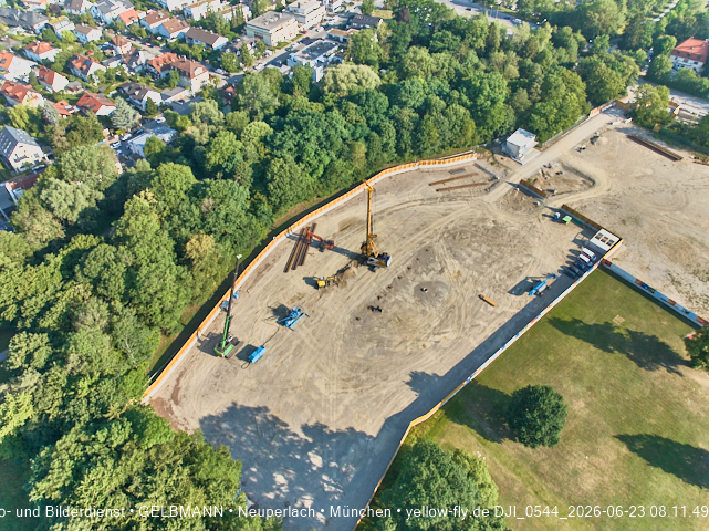 23.06.2026 - Geothermiebaustelle und Ostpark in Berg am Laim