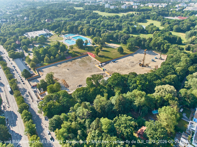 23.06.2026 - Geothermiebaustelle und Ostpark in Berg am Laim