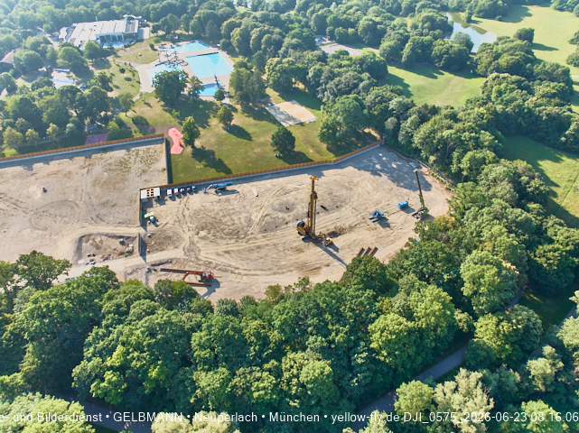 23.06.2026 - Geothermiebaustelle und Ostpark in Berg am Laim