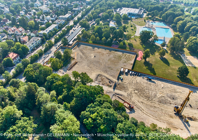 23.06.2026 - Geothermiebaustelle und Ostpark in Berg am Laim