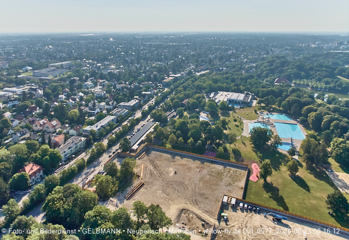23.06.2026 - Geothermiebaustelle und Ostpark in Berg am Laim