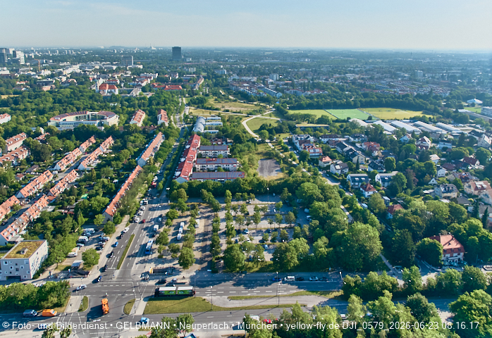 23.06.2026 - Geothermiebaustelle und Ostpark in Berg am Laim