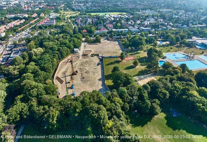 23.06.2026 - Geothermiebaustelle und Ostpark in Berg am Laim