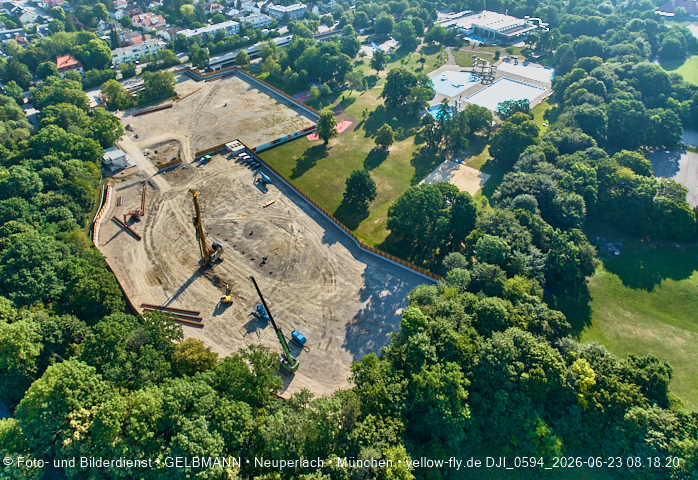 23.06.2026 - Geothermiebaustelle und Ostpark in Berg am Laim