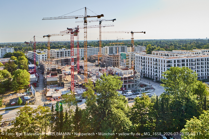 28.07.2026 - Bastelle Alexisquartier, PandionVerde und BayernHeim in Neuperlach