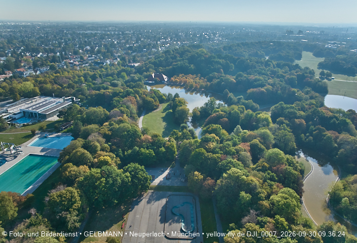 30.09.2026 - Geothermiebaustelle und Herbst im Ostpark