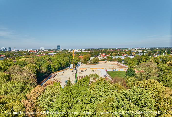 30.09.2026 - Geothermiebaustelle und Herbst im Ostpark