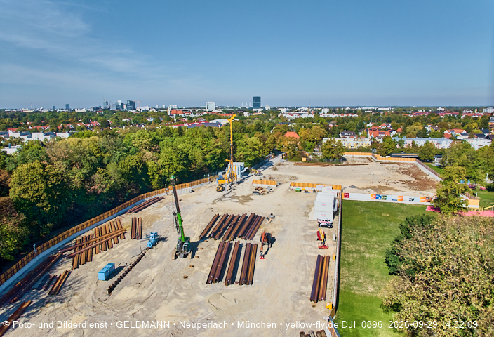 30.09.2026 - Geothermiebaustelle und Herbst im Ostpark