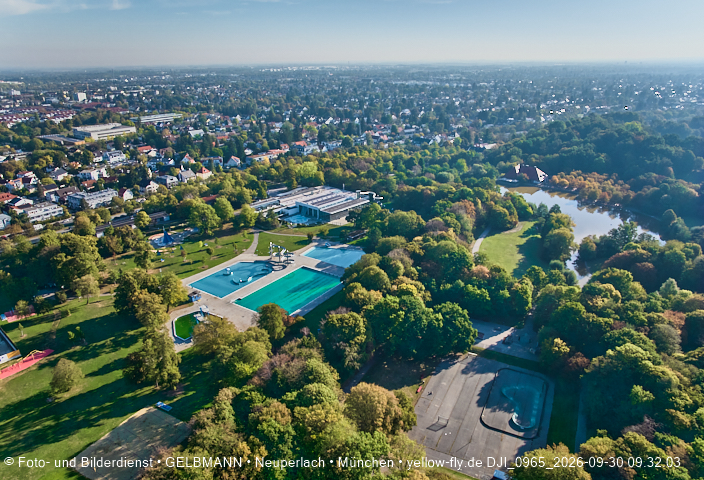 30.09.2026 - Geothermiebaustelle und Herbst im Ostpark