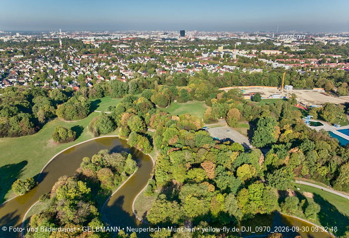 30.09.2026 - Geothermiebaustelle und Herbst im Ostpark