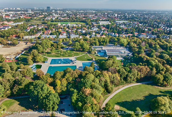 30.09.2026 - Geothermiebaustelle und Herbst im Ostpark