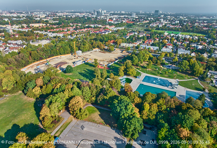 30.09.2026 - Geothermiebaustelle und Herbst im Ostpark