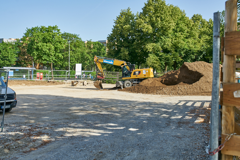 26.06.2019 - Aufstockung am Oskar-Maria-Graf-Ring 26.06.2019 - Aufstockung am Oskar-Maria-Graf-Ring