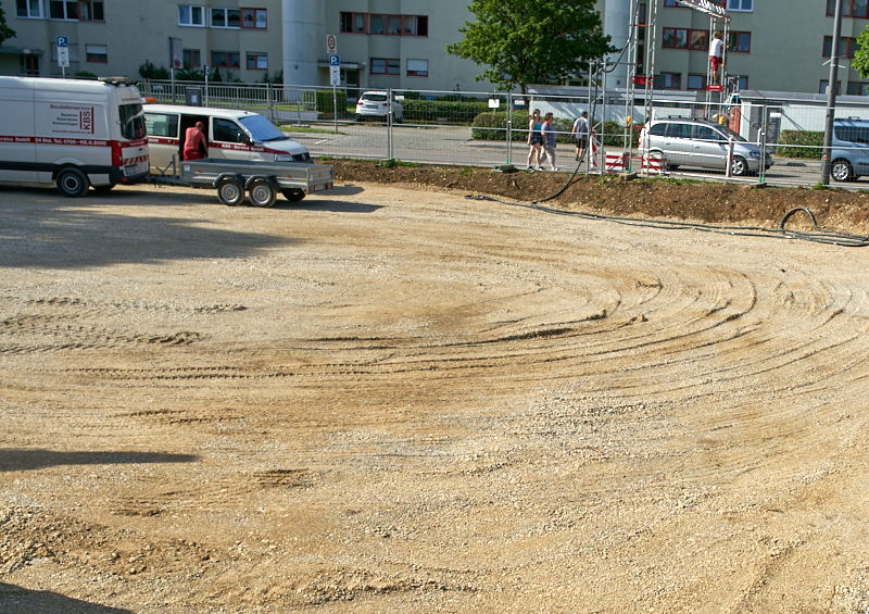 26.06.2019 - Aufstockung am Oskar-Maria-Graf-Ring 26.06.2019 - Aufstockung am Oskar-Maria-Graf-Ring