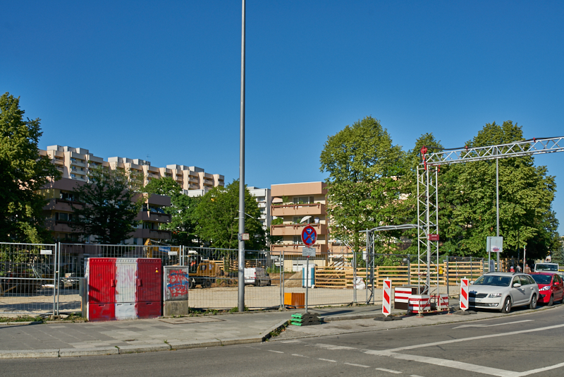 26.06.2019 - Aufstockung am Oskar-Maria-Graf-Ring 26.06.2019 - Aufstockung am Oskar-Maria-Graf-Ring