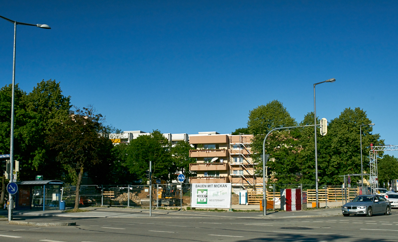 26.06.2019 - Aufstockung am Oskar-Maria-Graf-Ring 26.06.2019 - Aufstockung am Oskar-Maria-Graf-Ring