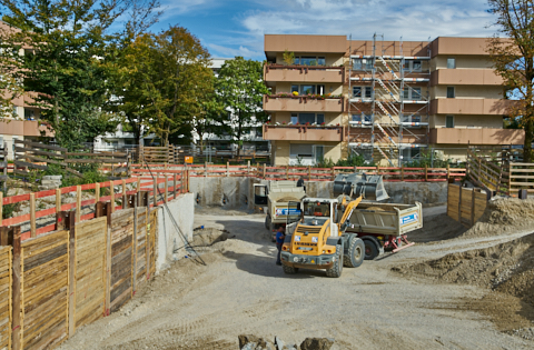 04.10.2019 - Aufstockung in Neuperlach 04.10.2019 - Aufstockung in Neuperlach