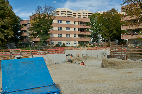 04.10.2019 - Aufstockung in Neuperlach 04.10.2019 - Aufstockung in Neuperlach