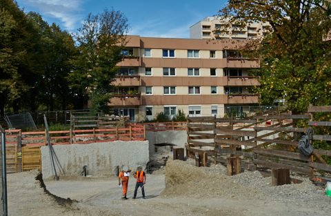 04.10.2019 - Aufstockung in Neuperlach 04.10.2019 - Aufstockung in Neuperlach