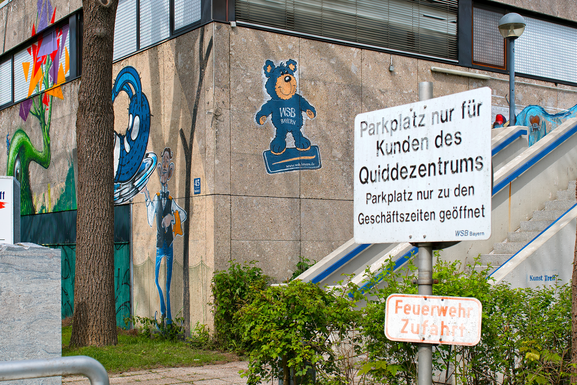 #Neuperlach, #Quiddezentrum, #Kultur, #Kunst, #Kunsttreff, #Streetart, #Grafitties, #Abriss, #Neubau, #CAZ123